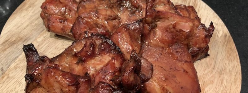 kippendij met duck sauce